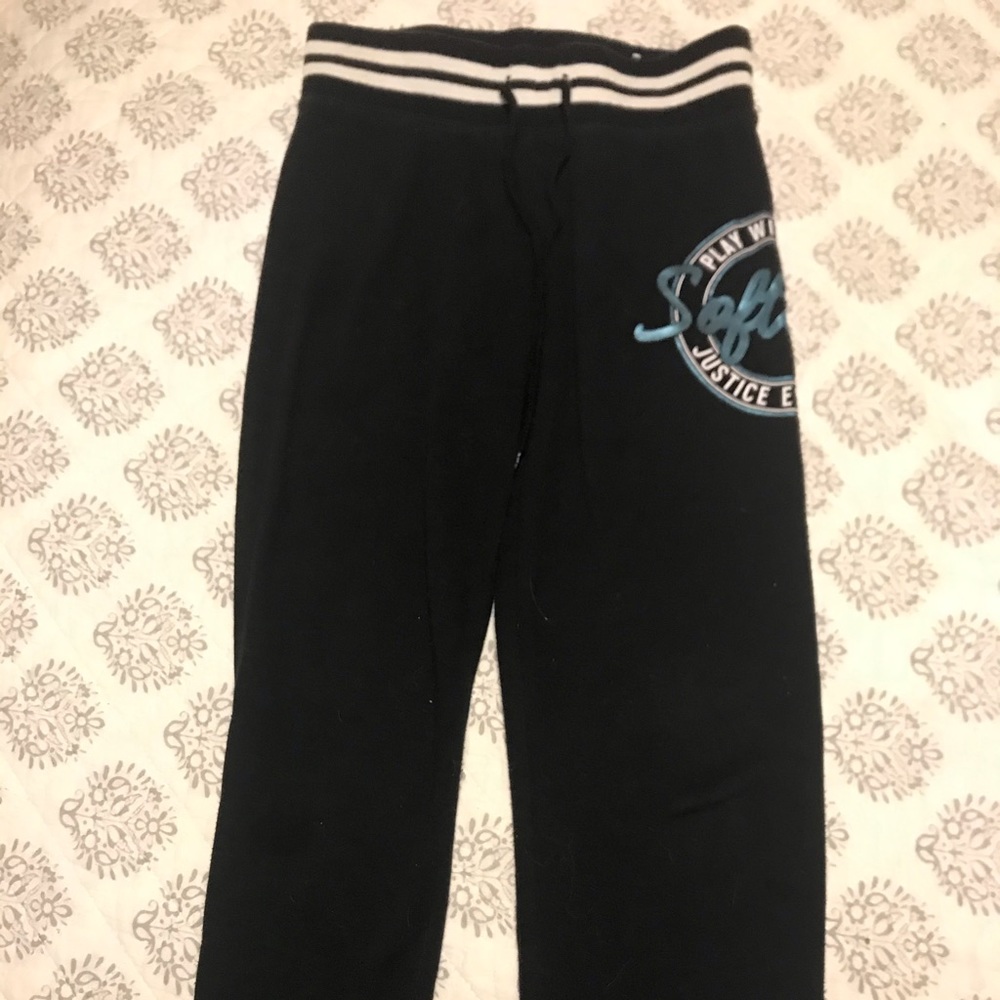 Justice softball sweats